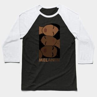 Melanin Shades, African Women, Brown Skin Girl Baseball T-Shirt